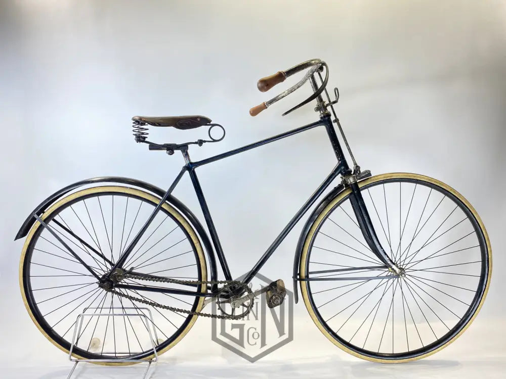 C.1891 Humber Gentlemans Solid Tyre Safety Bicycle Vintage Bike