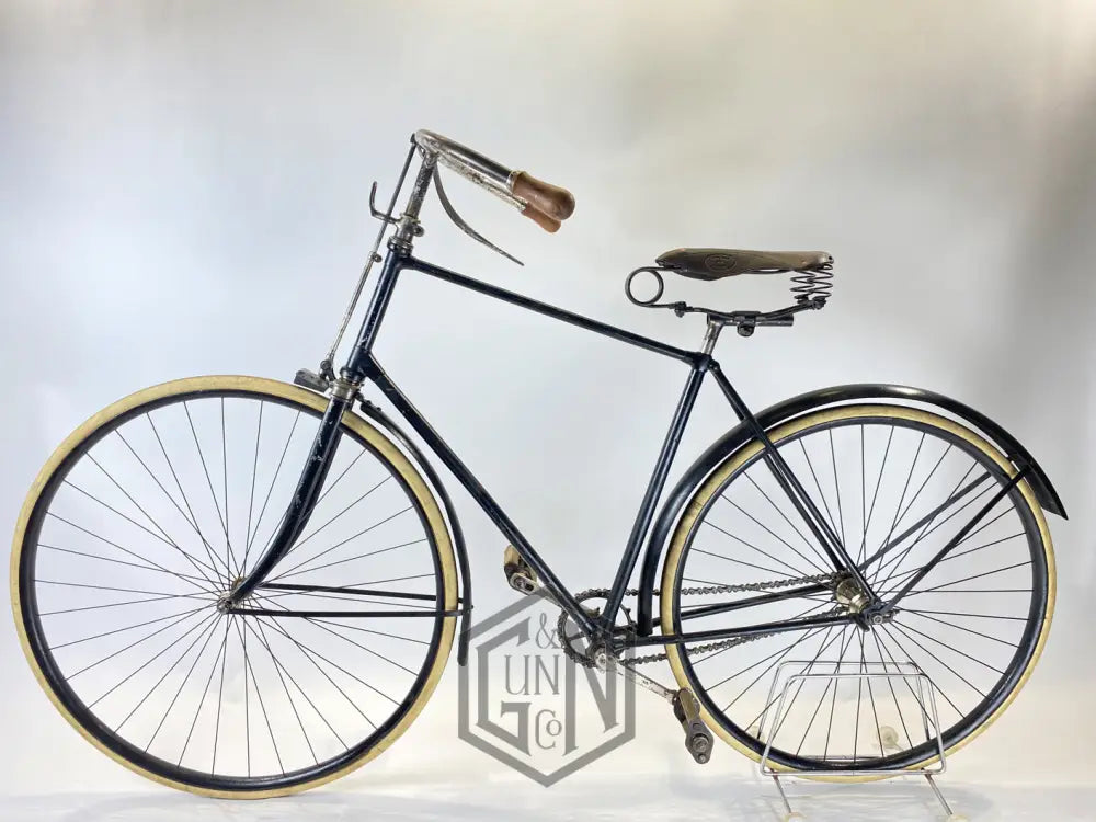 C.1891 Humber Gentlemans Solid Tyre Safety Bicycle Vintage Bike