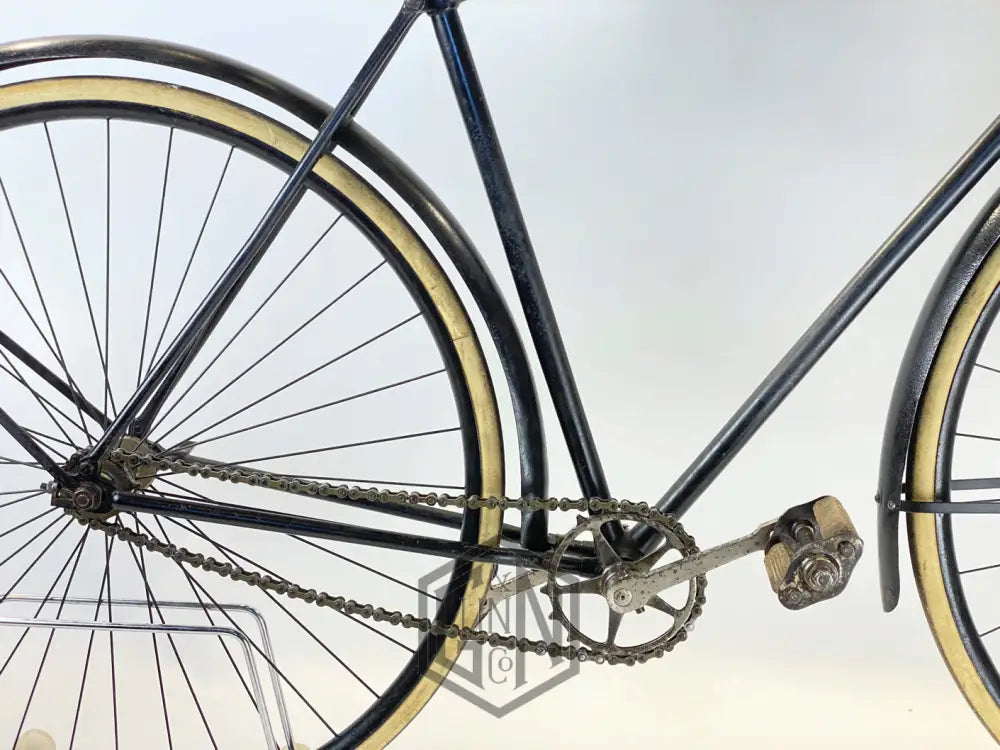 C.1891 Humber Gentlemans Solid Tyre Safety Bicycle Vintage Bike