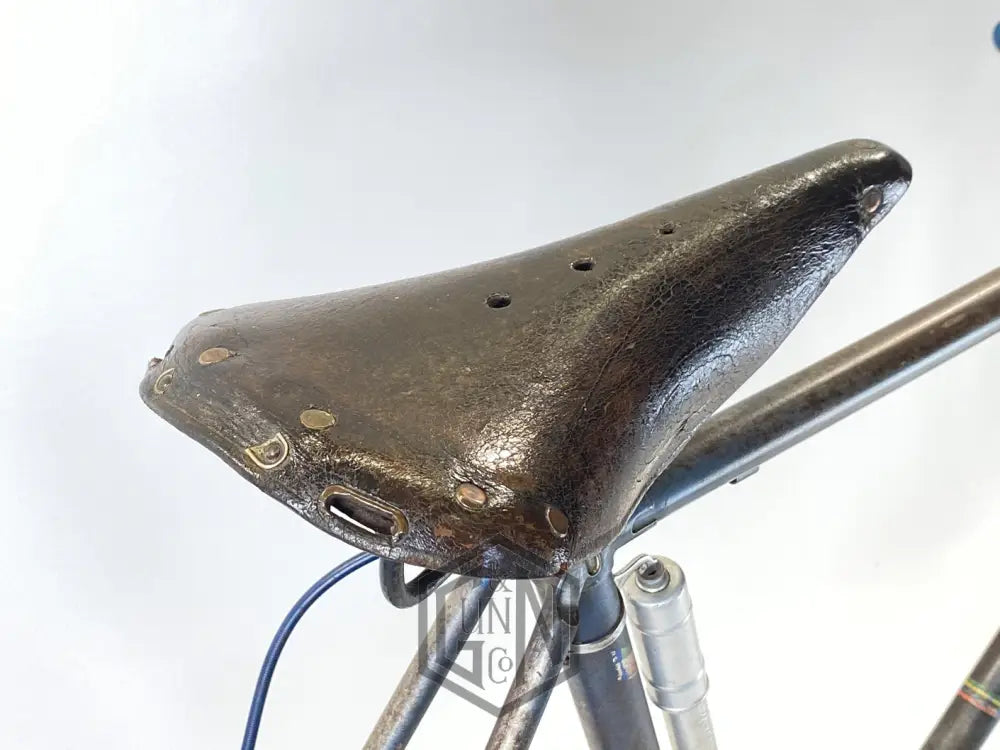 C.1950 Celle Italian Racing Bike With Double Bottle Cage Vintage