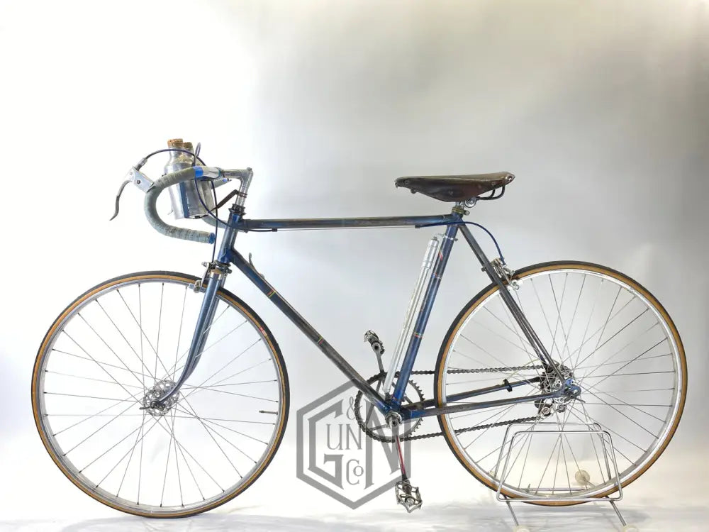 C.1950 Celle Italian Racing Bike With Double Bottle Cage Vintage