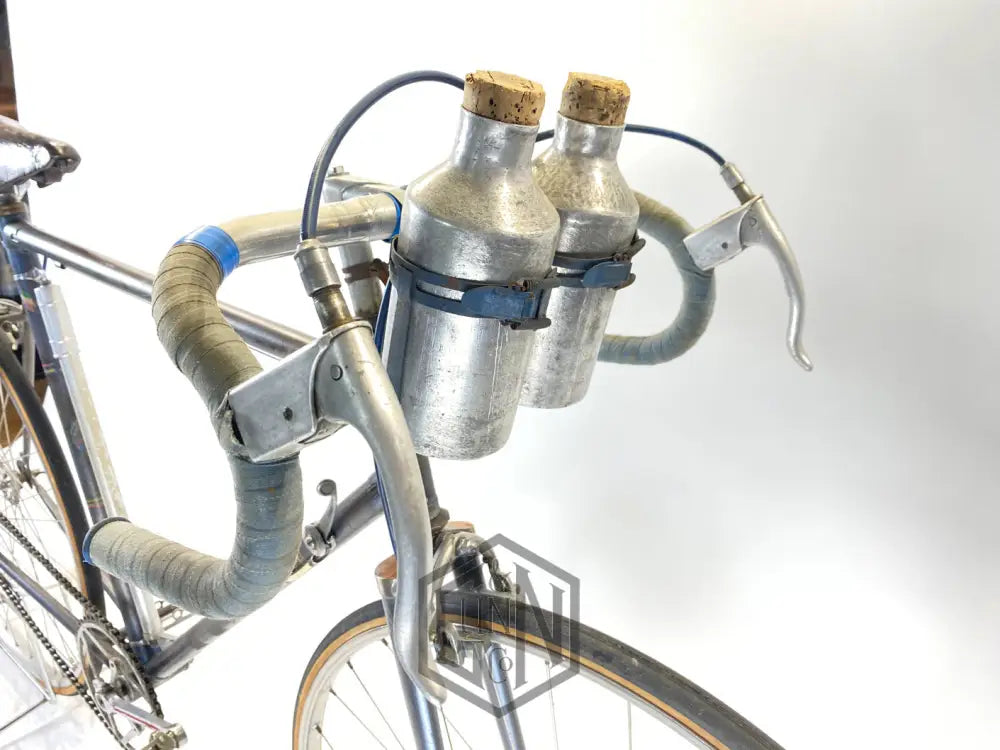 C.1950 Celle Italian Racing Bike With Double Bottle Cage Vintage