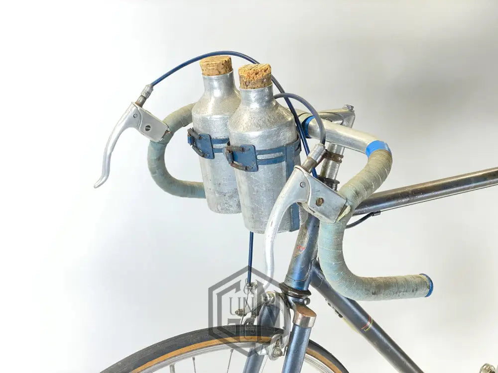 C.1950 Celle Italian Racing Bike With Double Bottle Cage Vintage