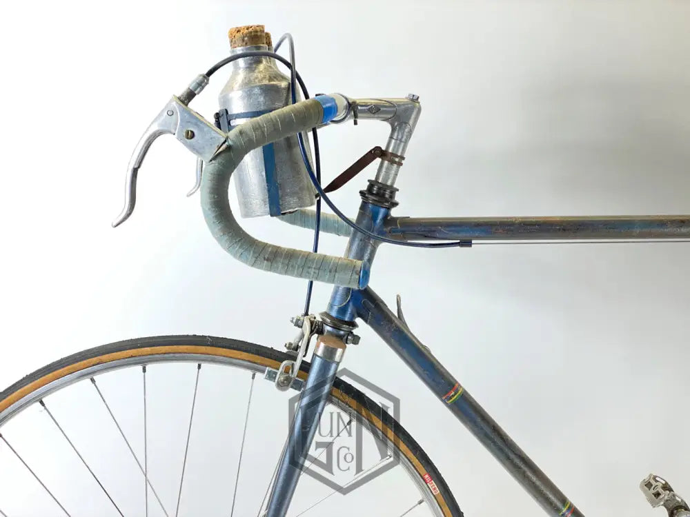 C.1950 Celle Italian Racing Bike With Double Bottle Cage Vintage