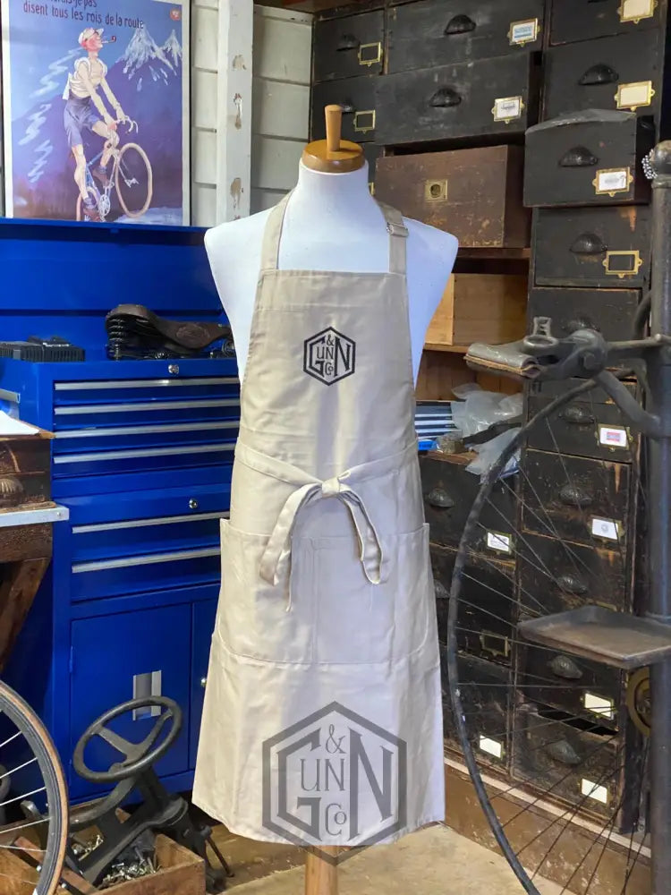 Gunn And Co Workshop Cotton Apron front