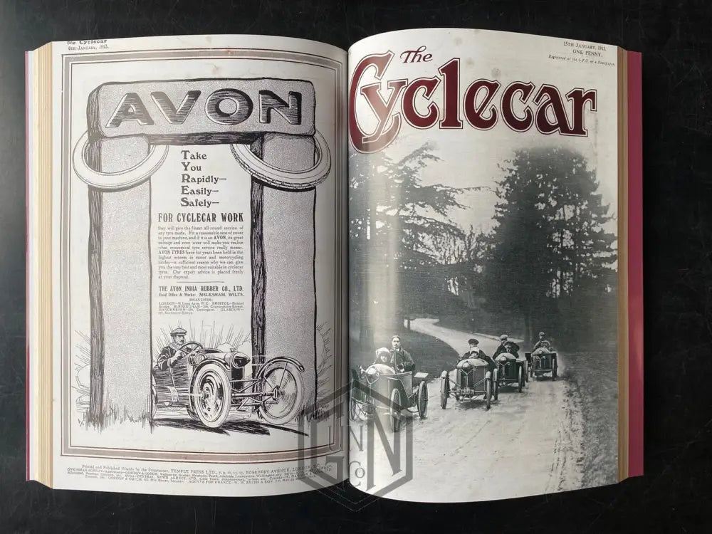 The Cyclecar Book - Volume 1 Books