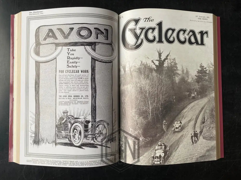 The Cyclecar Book - Volume 1 Books