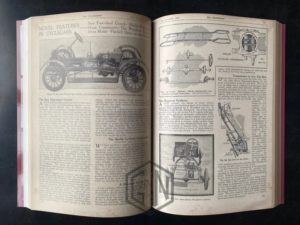 The Cyclecar Book - Volume 1 Books