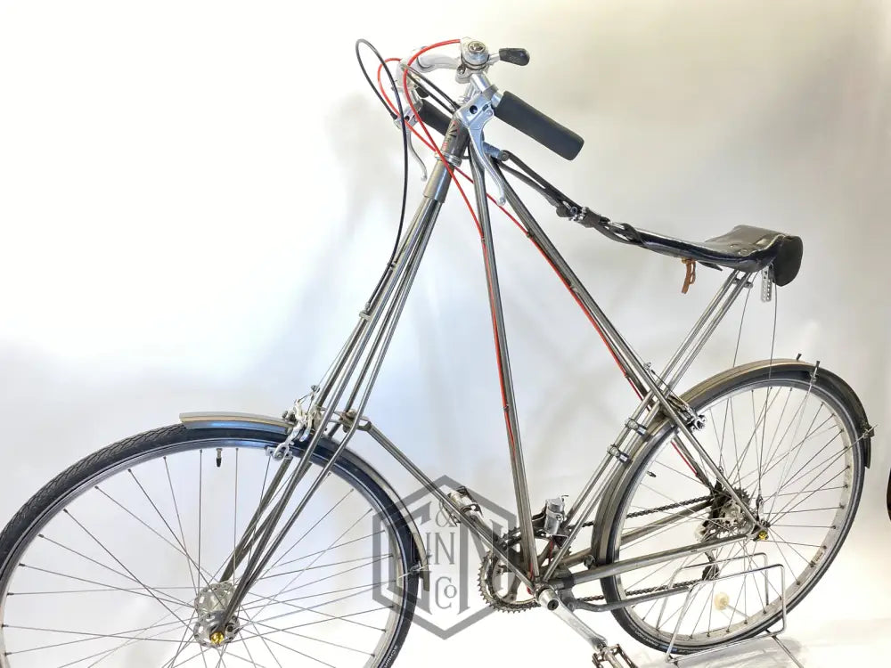 Vintage Touring Cheltenham Pedersen Bicycle With Mudguards Bike