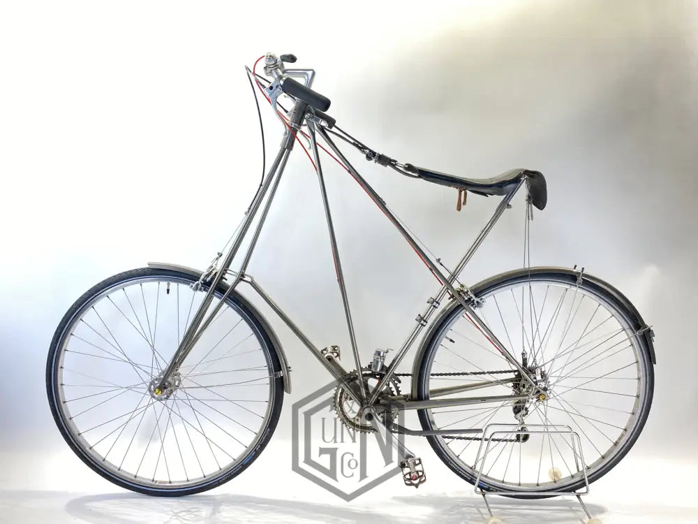 Vintage Touring Cheltenham Pedersen Bicycle With Mudguards Bike