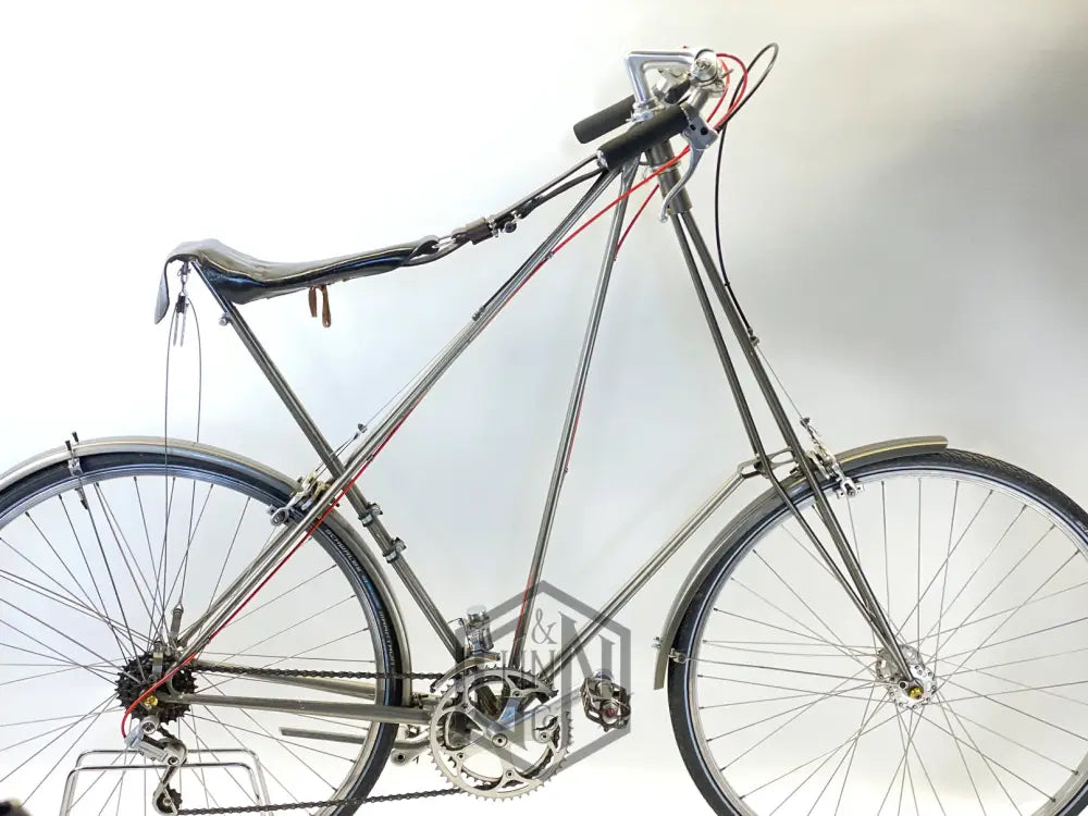 Vintage Touring Cheltenham Pedersen Bicycle With Mudguards Bike